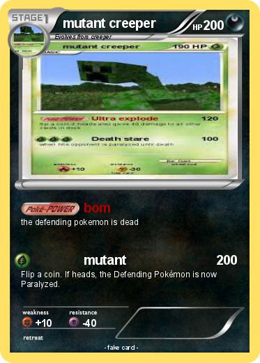 Pokemon mutant creeper