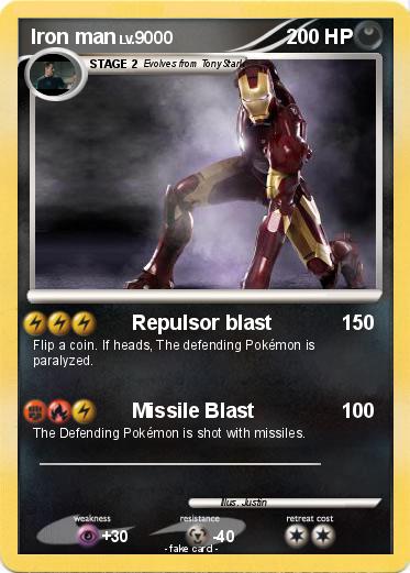 Pokemon Iron man