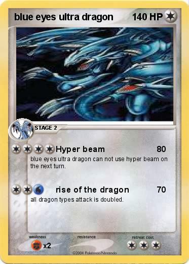 Pokemon blue eyes ultra dragon