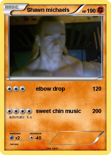Pokemon Shawn michaels