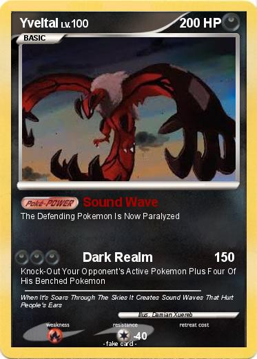 Pokemon Yveltal