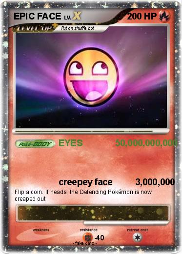 Pokemon EPIC FACE