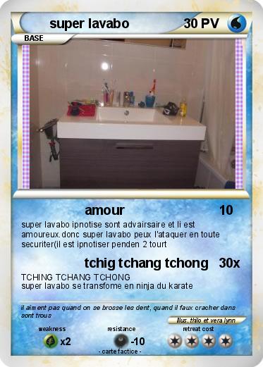 Pokemon super lavabo