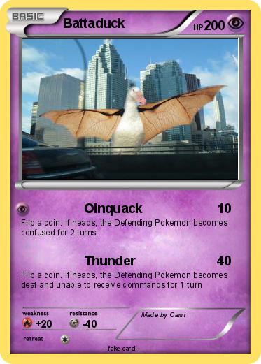 Pokemon Battaduck