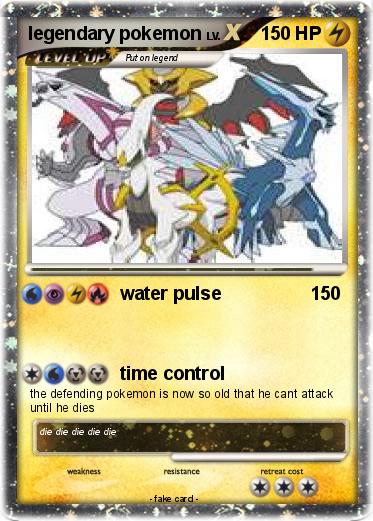 Pokemon legendary pokemon