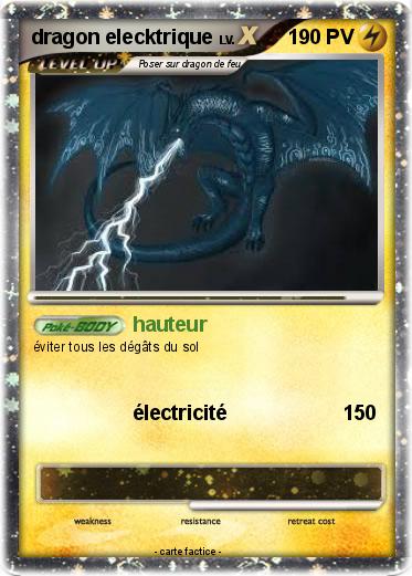 Pokemon dragon elecktrique