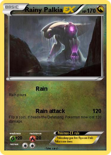 Pokemon Rainy Palkia