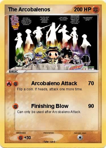 Pokemon The Arcobalenos