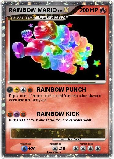 Pokemon RAINBOW MARIO