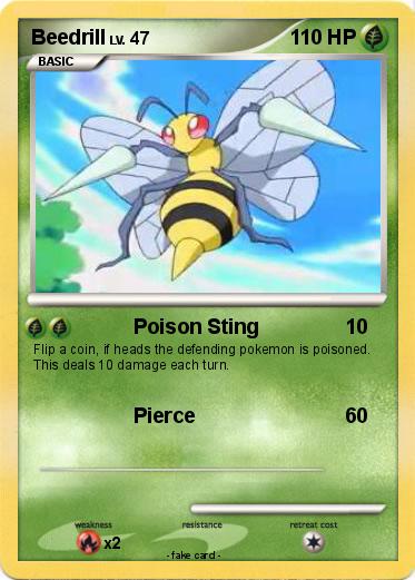 Pokemon Beedrill