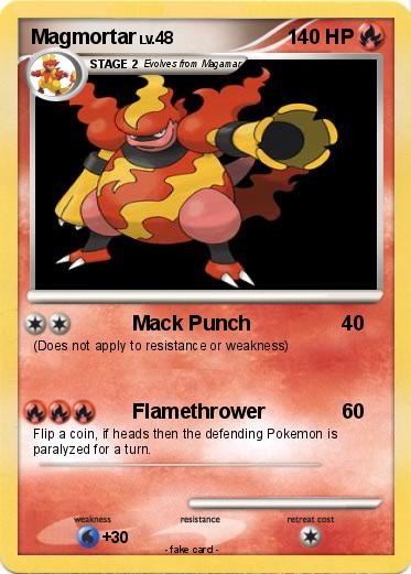 Pokemon Magmortar