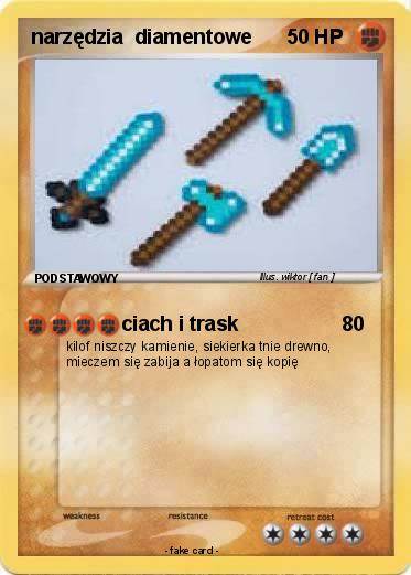 Pokemon narzędzia  diamentowe