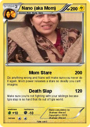 Pokemon Nano (aka Mom)