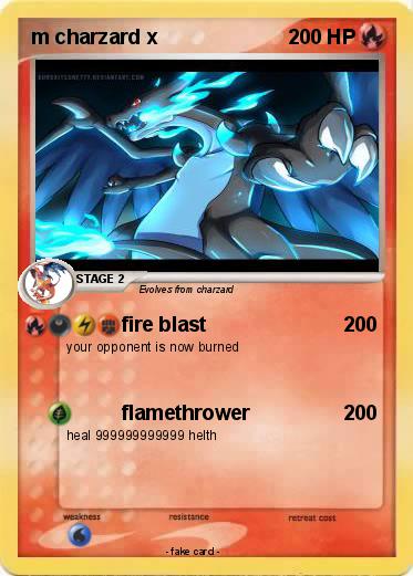 Pokemon m charzard x