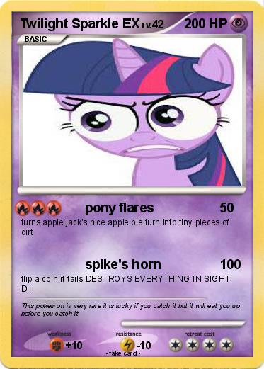 Pokemon Twilight Sparkle EX