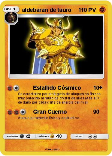 Pokemon aldebaran de tauro