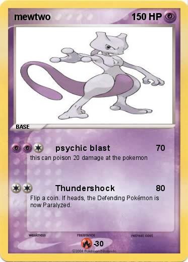 Pokemon mewtwo