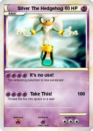 Pokemon Silver The Hedgehog