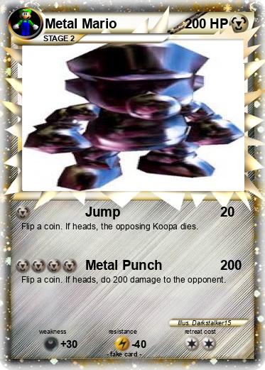 Pokemon Metal Mario