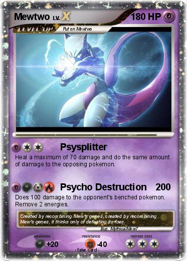 Pokemon Mewtwo
