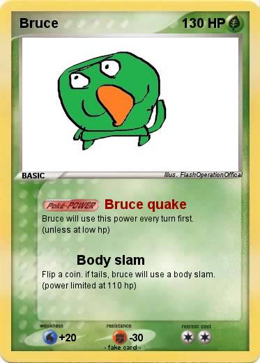 Pokemon Bruce