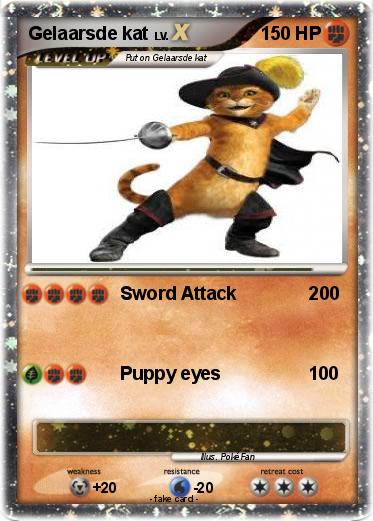 Pokemon Gelaarsde kat