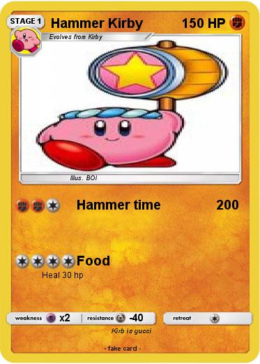 Pokemon Hammer Kirby