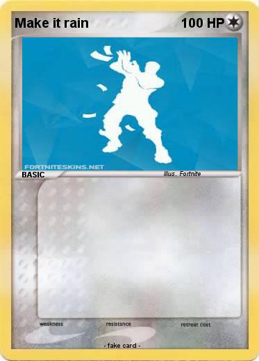 Pokemon Make it rain