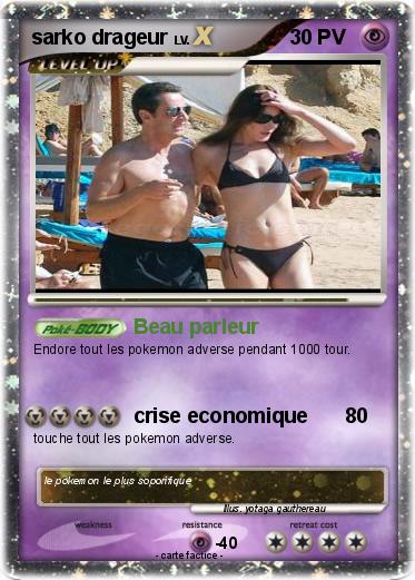 Pokemon sarko drageur
