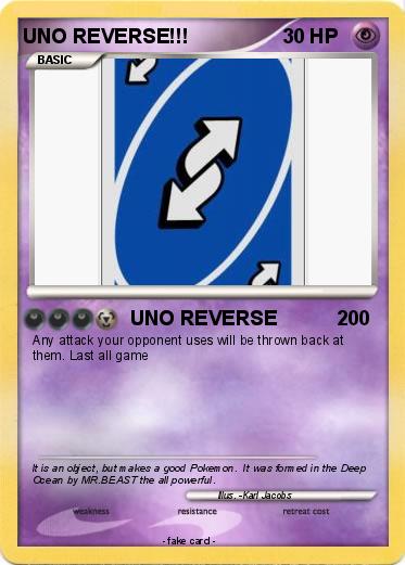 Pokemon UNO REVERSE!!!