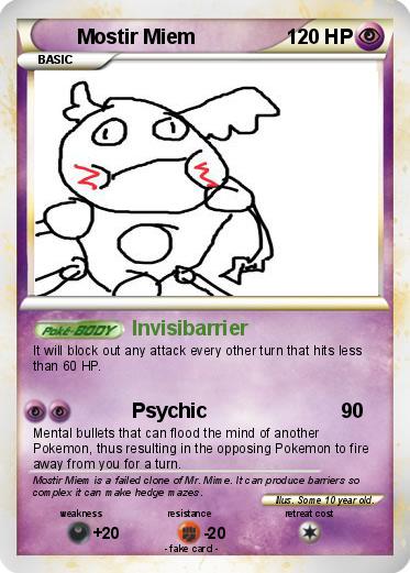 Pokemon Mostir Miem