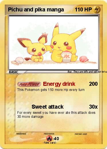 Pokemon Pichu and pika manga