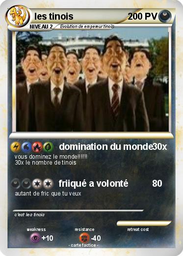 Pokemon les tinois