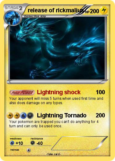 Pokemon release of rickmalius