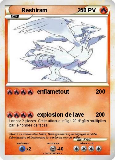 Pokemon Reshiram                   2