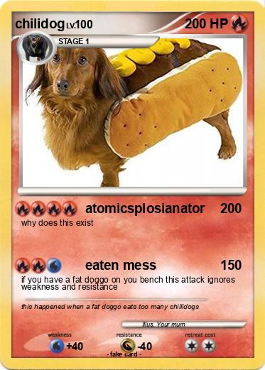 Pokemon chilidog