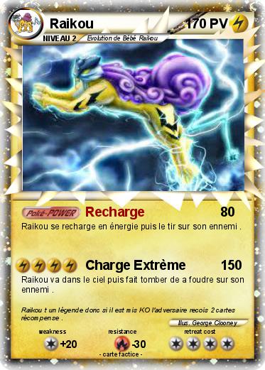 Pokemon Raikou