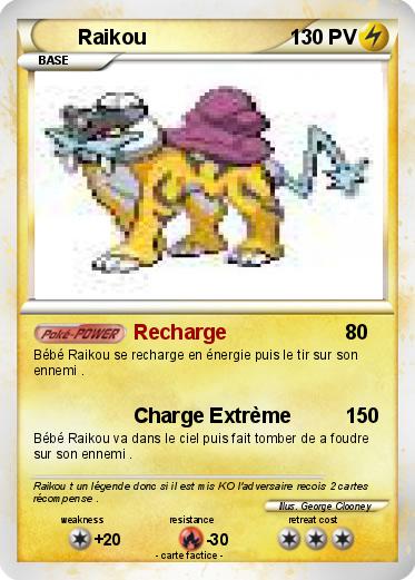 Pokemon Raikou