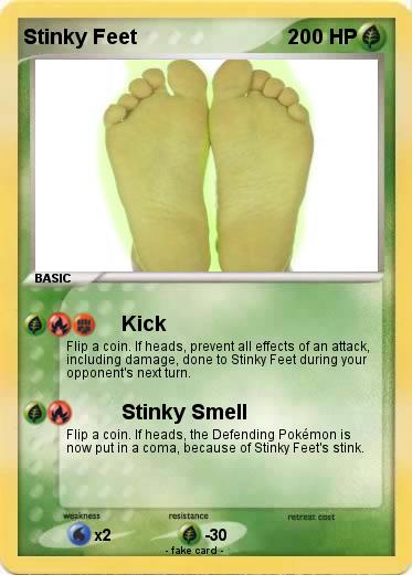Pokemon Stinky Feet