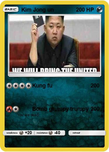 Pokemon Kim Jong un