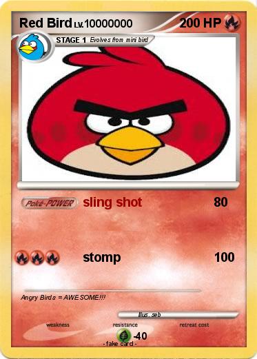 Pokemon Red Bird