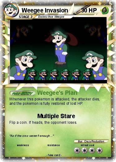 Pokemon Weegee Invasion