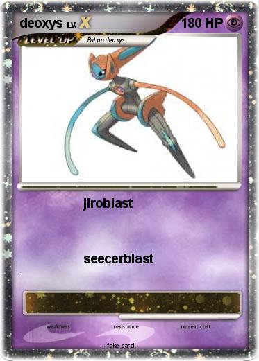 Pokemon deoxys