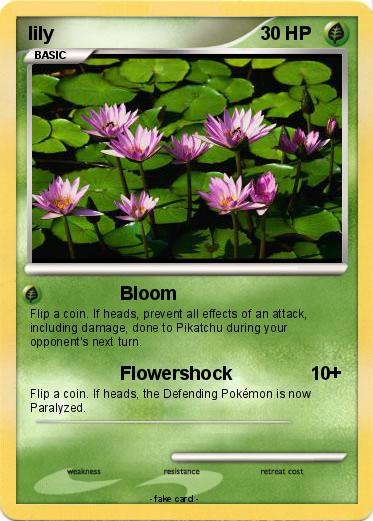 Pokemon lily