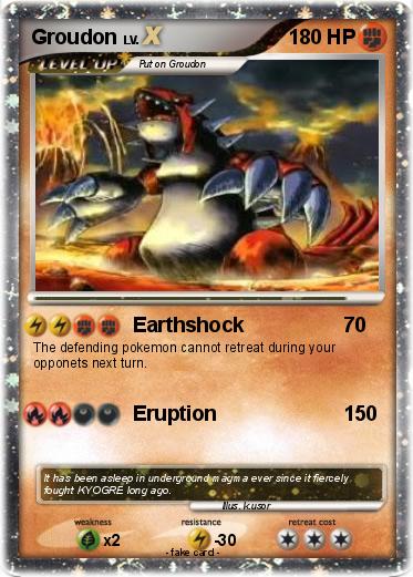 Pokemon Groudon