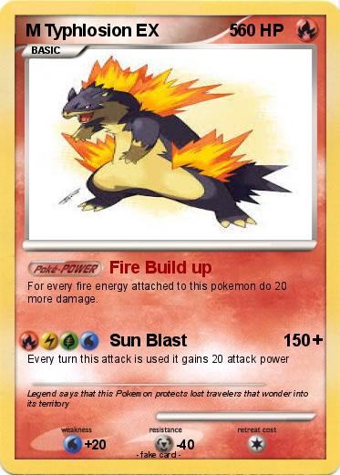 Pokemon M Typhlosion EX               5                                                                                                                                                                                         5
