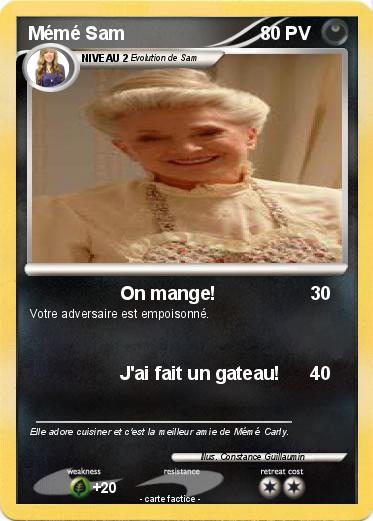 Pokemon Mémé Sam