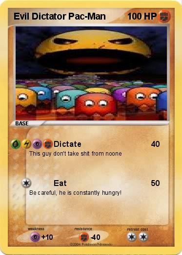 Pokemon Evil Dictator Pac-Man