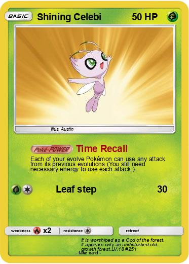 Pokemon Shining Celebi