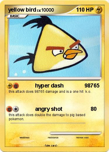 Pokemon yellow bird